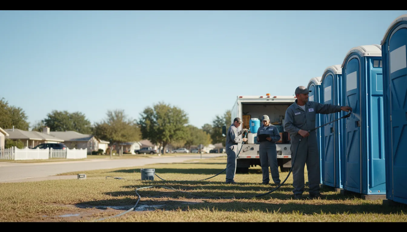 Long-Term Portable Toilet Rental in Mcneil, AR near me